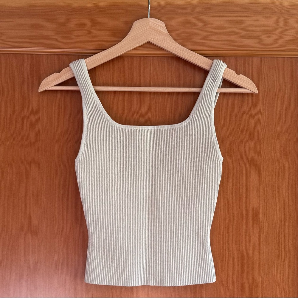 babaton ribbed tank top
